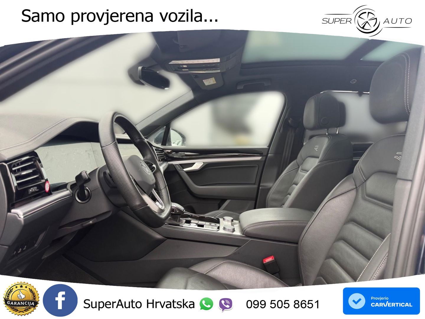 Volkswagen Touareg 3.0 V6 TDI (231 KS) 4MOTION Tiptronic R-Line ZRAČNI+ACC+GR SJED+KAM+PANO