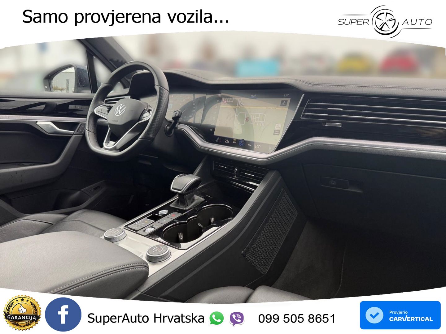 Volkswagen Touareg 3.0 V6 TDI (231 KS) 4MOTION Tiptronic R-Line ZRAČNI+ACC+GR SJED+KAM+PANO