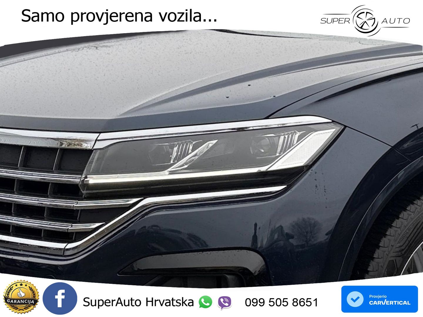 Volkswagen Touareg 3.0 V6 TDI (231 KS) 4MOTION Tiptronic R-Line ZRAČNI+ACC+GR SJED+KAM+PANO
