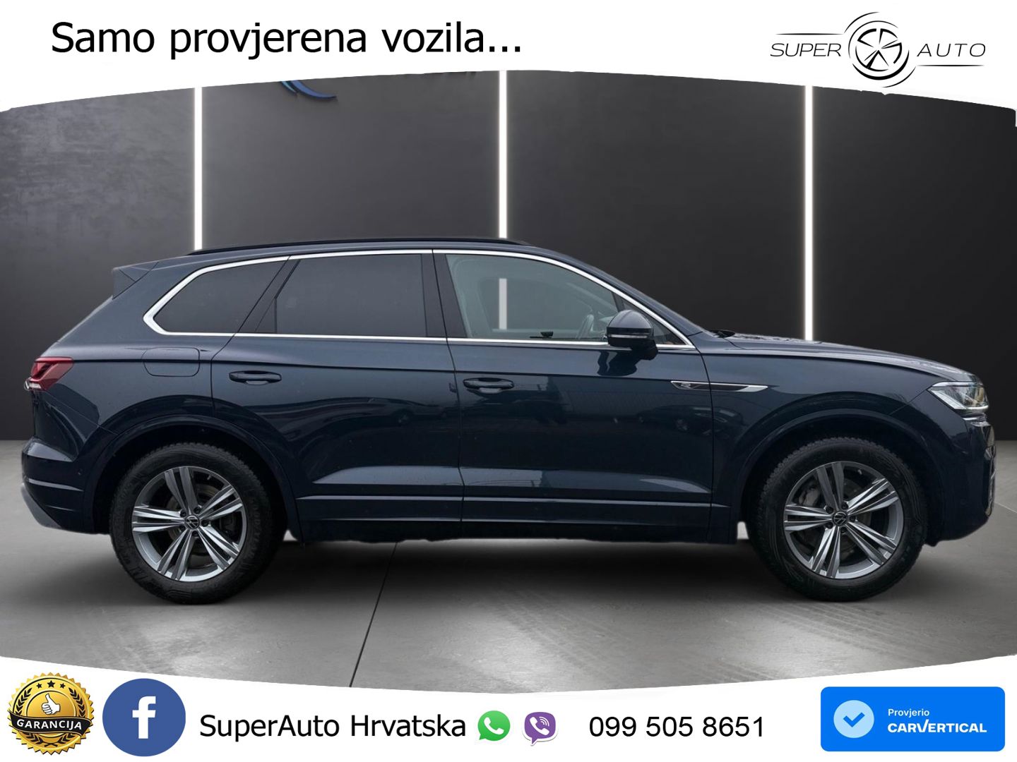 Volkswagen Touareg 3.0 V6 TDI (231 KS) 4MOTION Tiptronic R-Line ZRAČNI+ACC+GR SJED+KAM+PANO