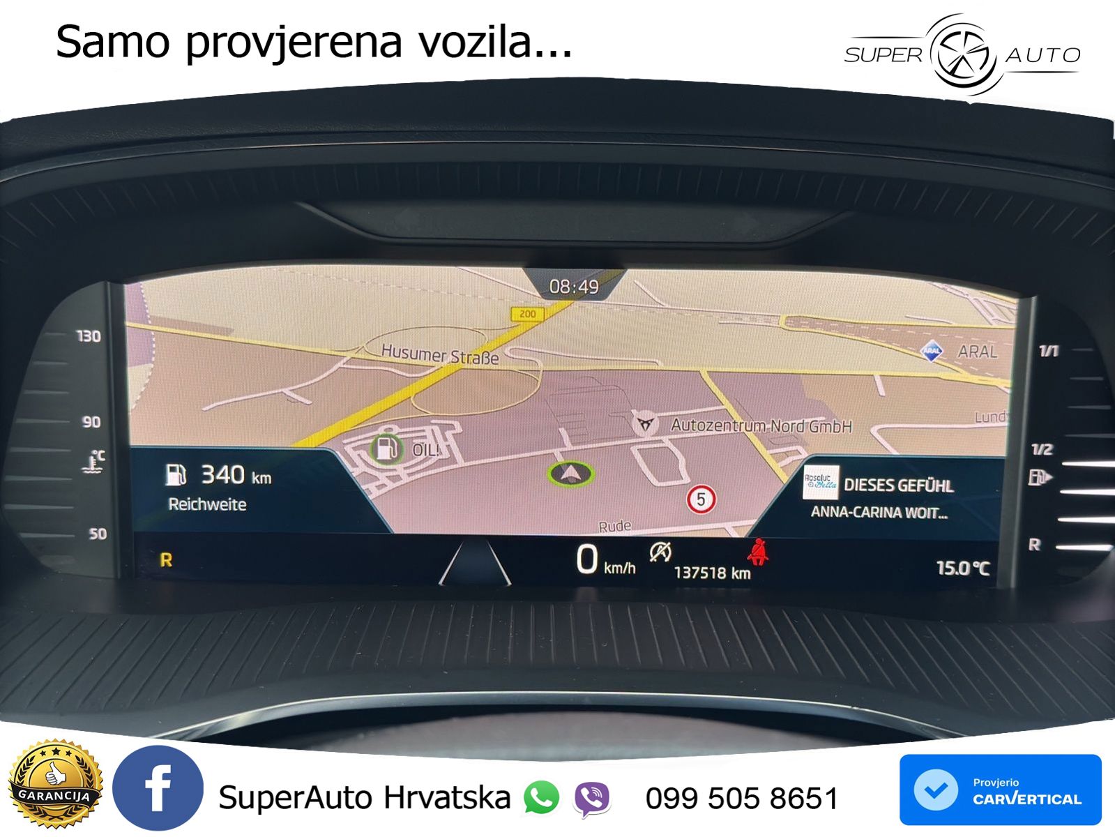 Škoda Octavia Combi 2.0 TDI (150 KS) DSG