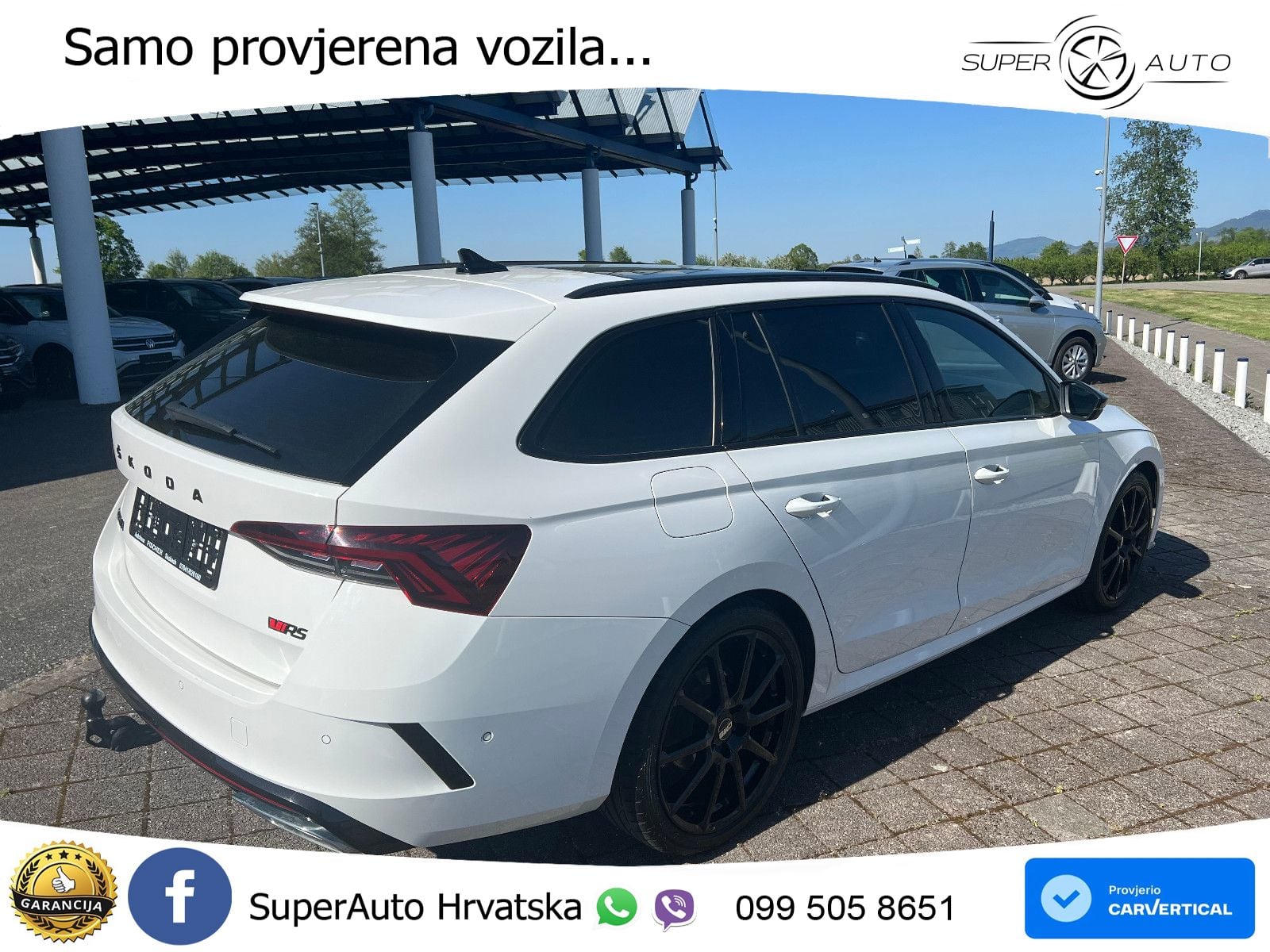 Škoda Octavia Combi RS 2.0 TDI (200 KS) 4x4 DSG LED+GR SJED+ACC