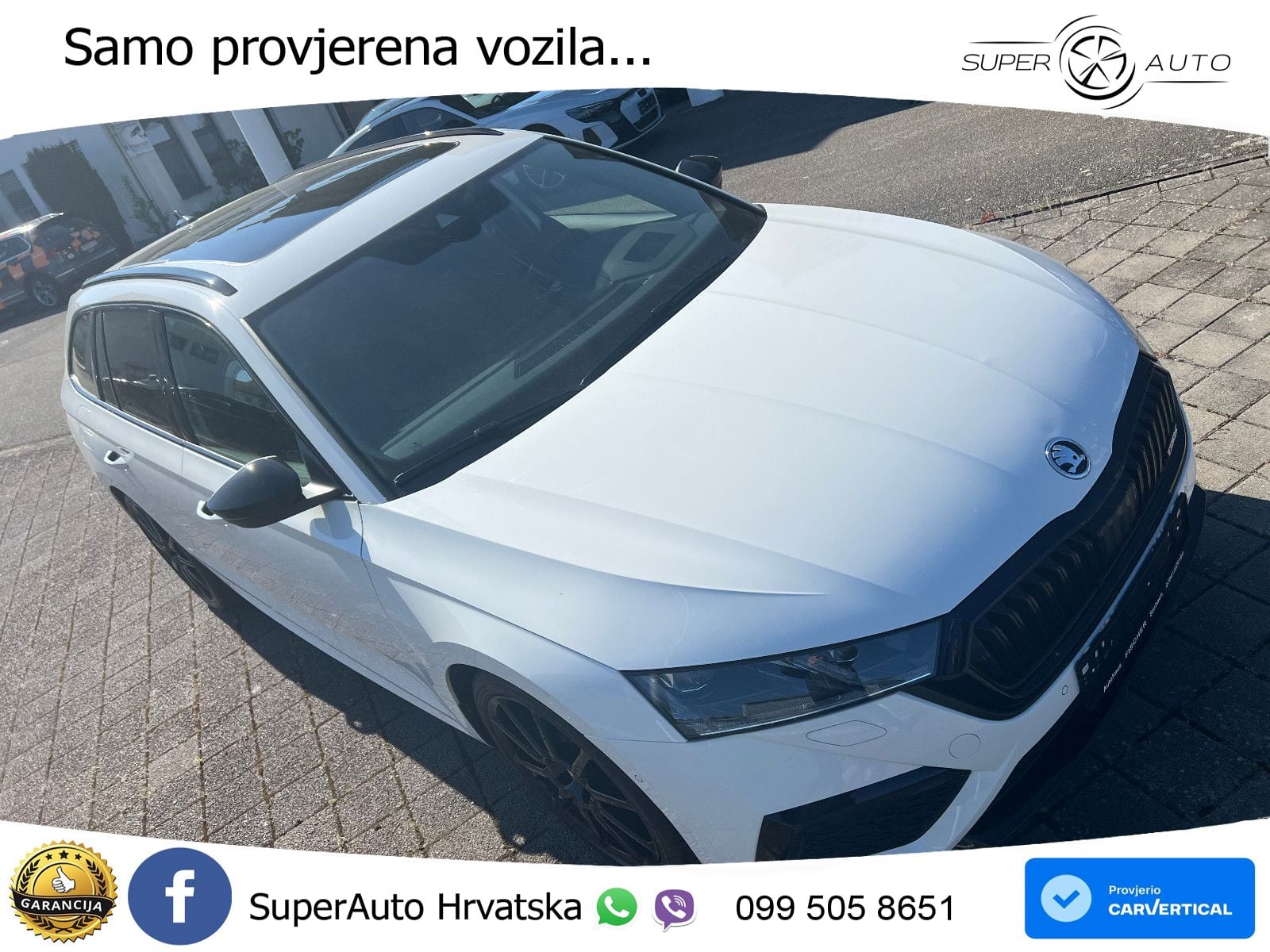 Škoda Octavia Combi RS 2.0 TDI (200 KS) 4x4 DSG LED+GR SJED+ACC