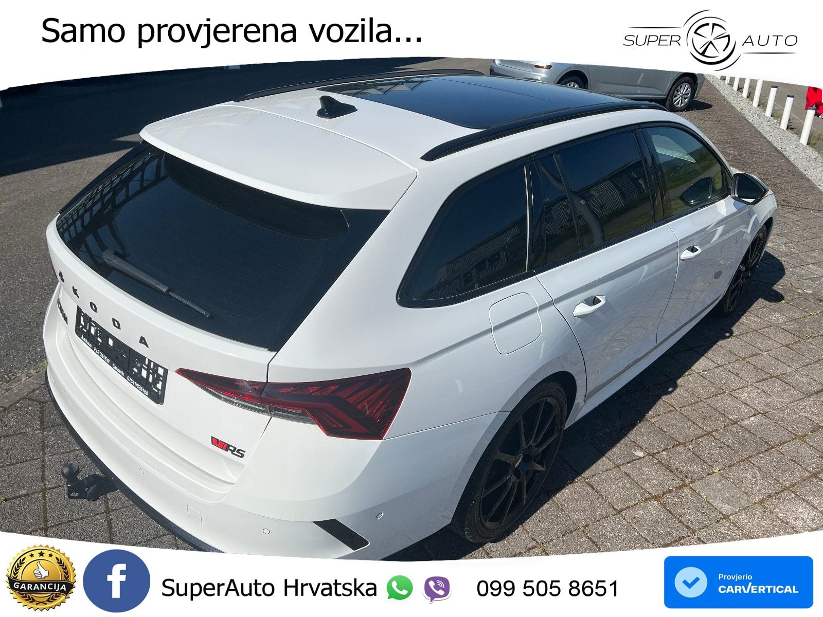 Škoda Octavia Combi RS 2.0 TDI (200 KS) 4x4 DSG LED+GR SJED+ACC