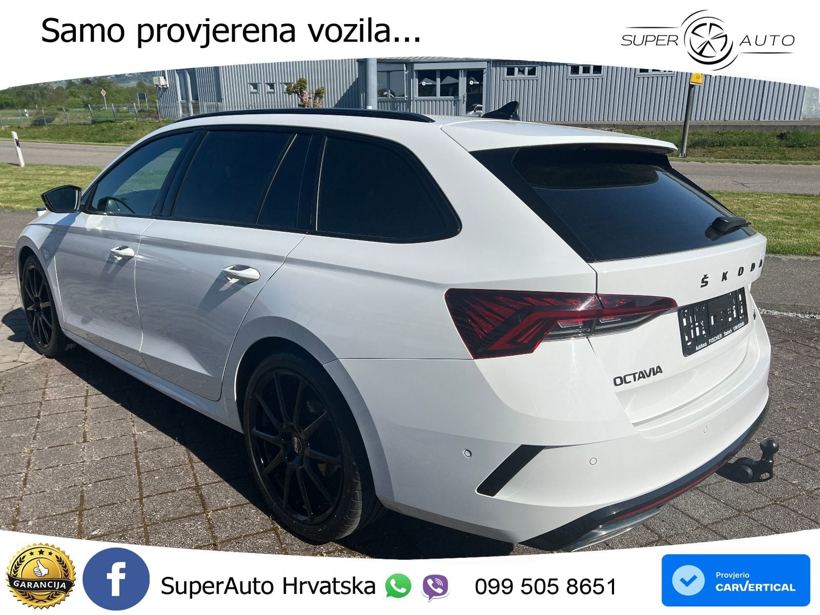 Škoda Octavia Combi RS 2.0 TDI (200 KS) 4x4 DSG LED+GR SJED+ACC