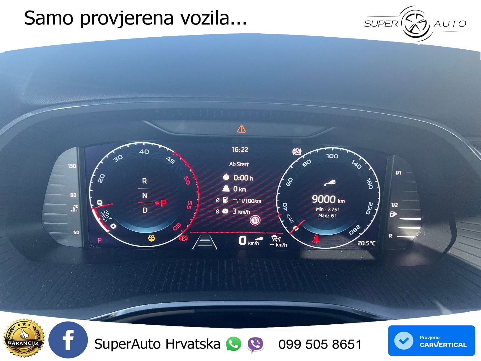 Škoda Octavia Combi RS 2.0 TDI (200 KS) 4x4 DSG LED+GR SJED+ACC
