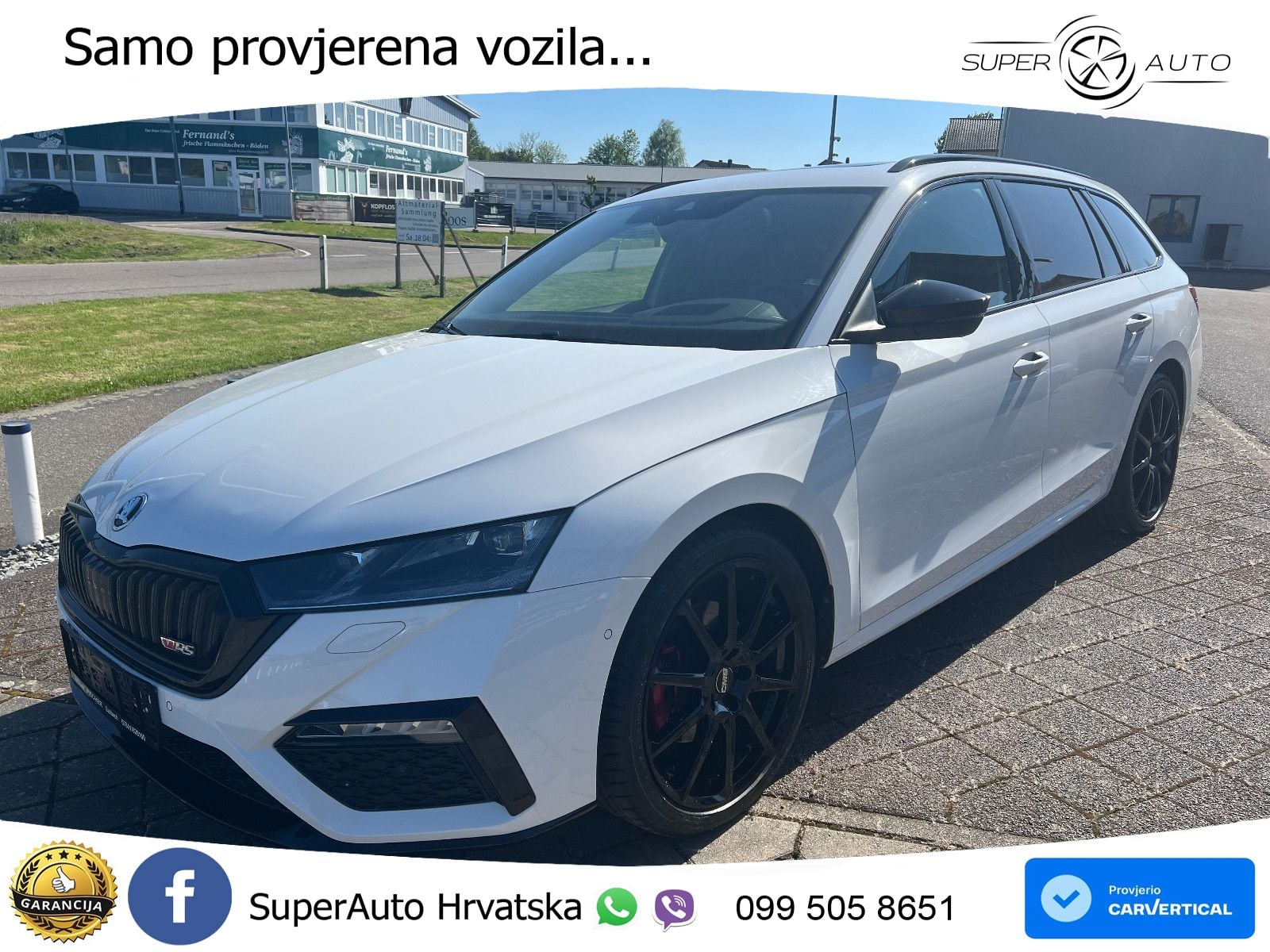 Škoda Octavia Combi RS 2.0 TDI (200 KS) 4x4 DSG LED+GR SJED+ACC