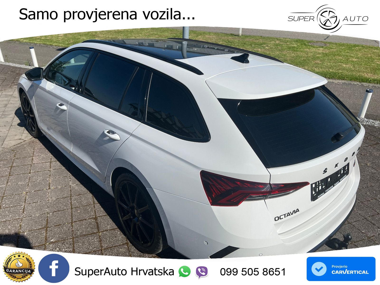 Škoda Octavia Combi RS 2.0 TDI (200 KS) 4x4 DSG LED+GR SJED+ACC