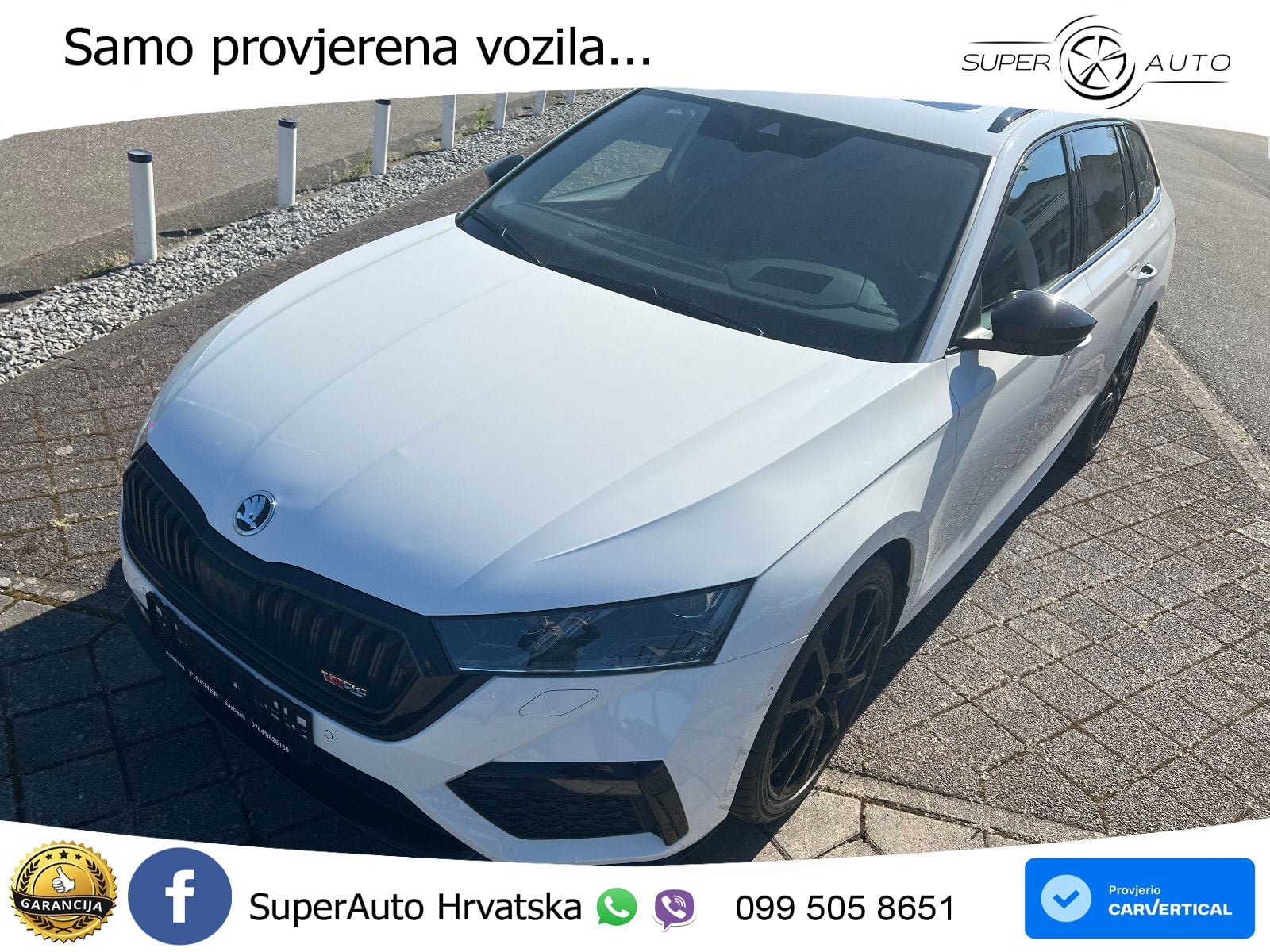 Škoda Octavia Combi RS 2.0 TDI (200 KS) 4x4 DSG LED+GR SJED+ACC