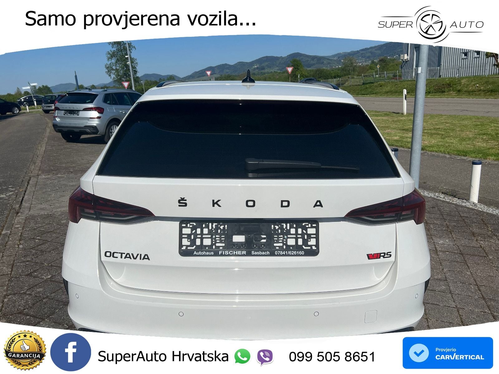 Škoda Octavia Combi RS 2.0 TDI (200 KS) 4x4 DSG LED+GR SJED+ACC
