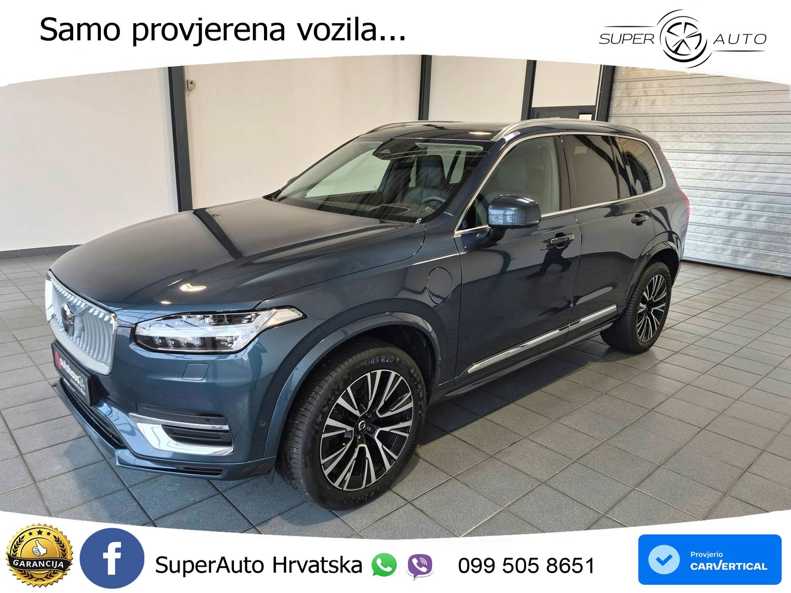 Volvo XC90 2.0 T8 AWD Automatic ZRAČNI+ACC+GR SJED+KAM