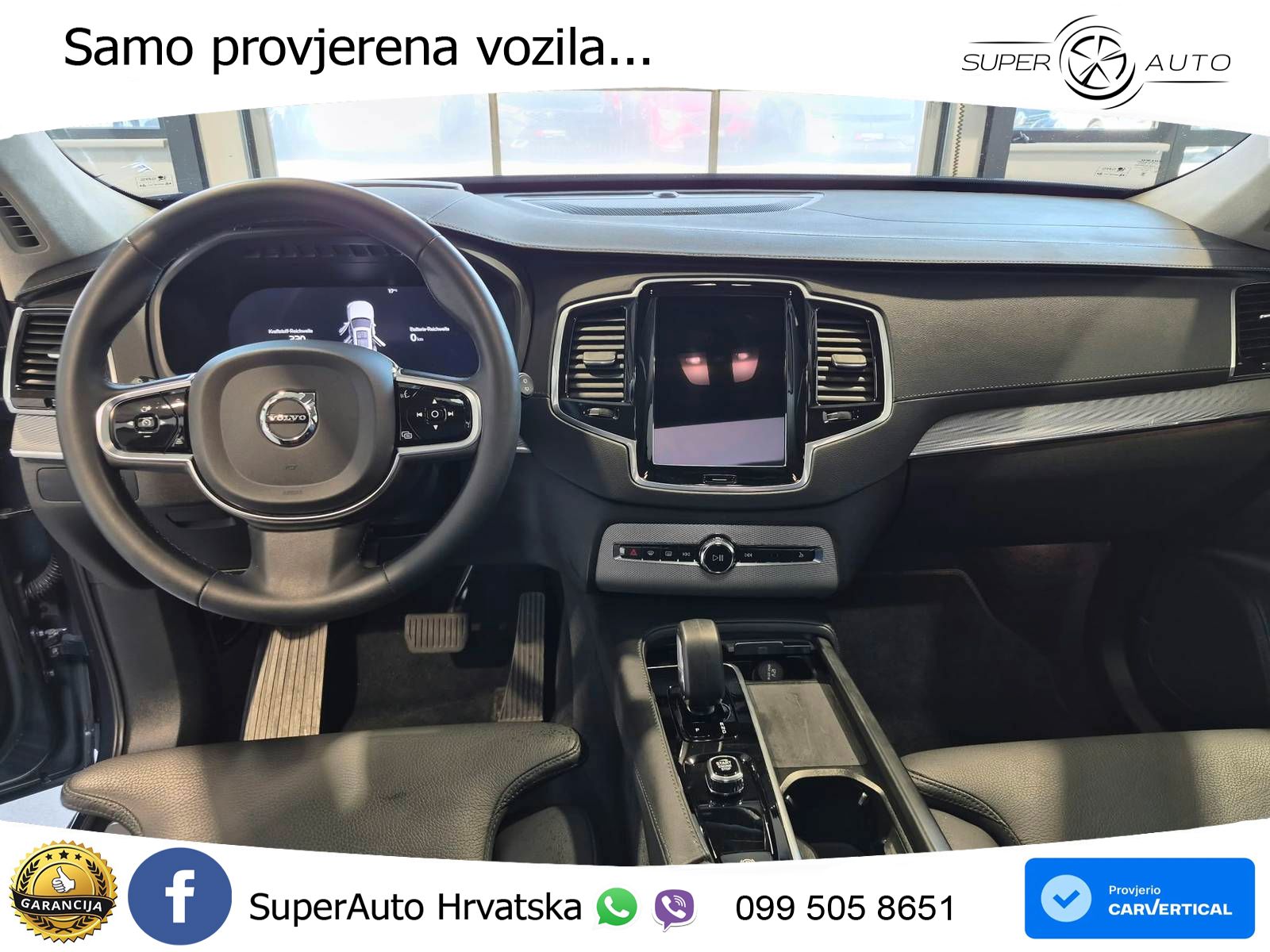 Volvo XC90 2.0 T8 AWD Automatic ZRAČNI+ACC+GR SJED+KAM