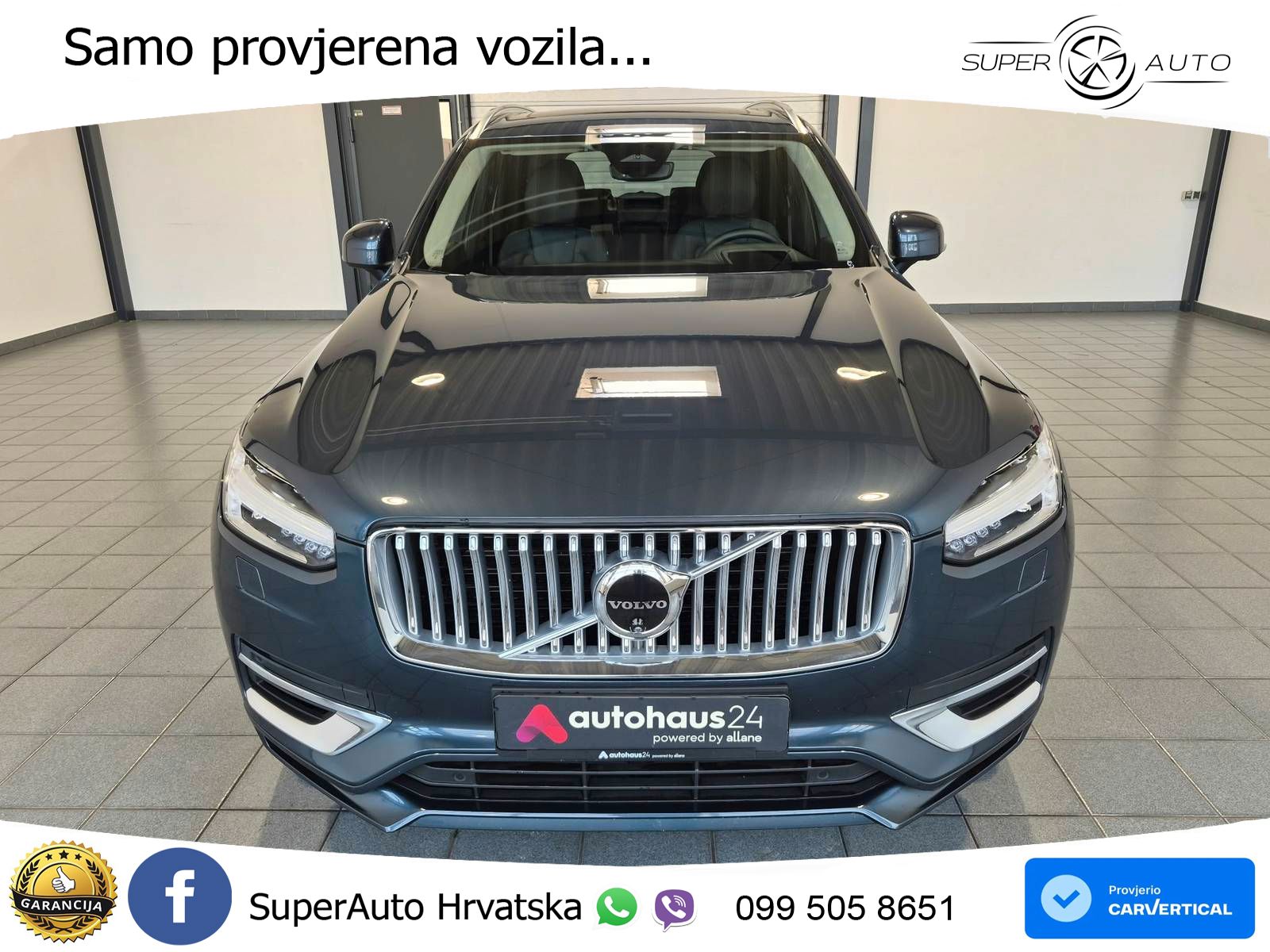 Volvo XC90 2.0 T8 AWD Automatic ZRAČNI+ACC+GR SJED+KAM