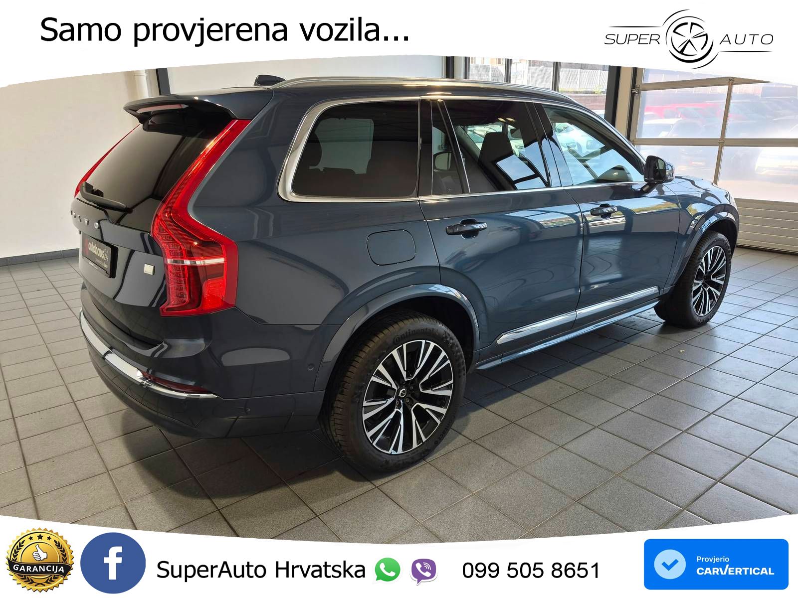 Volvo XC90 2.0 T8 AWD Automatic ZRAČNI+ACC+GR SJED+KAM