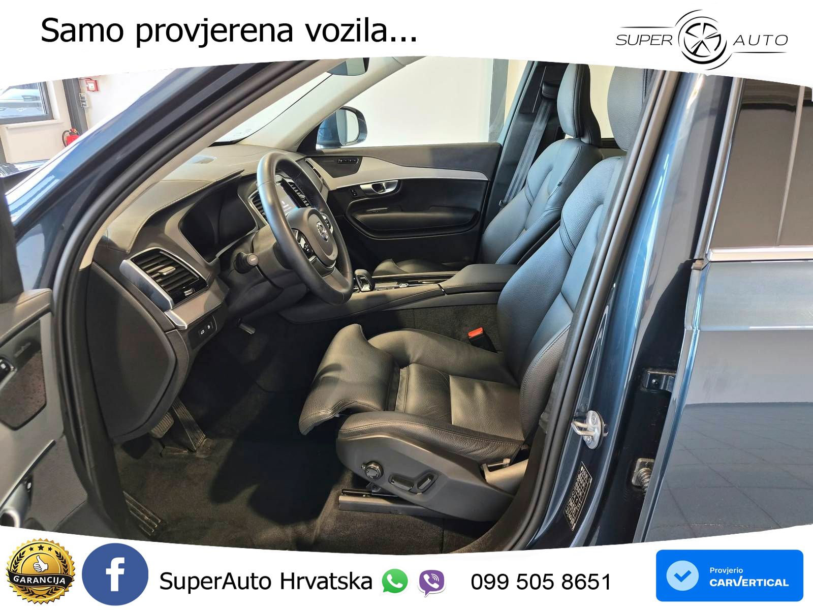 Volvo XC90 2.0 T8 AWD Automatic ZRAČNI+ACC+GR SJED+KAM