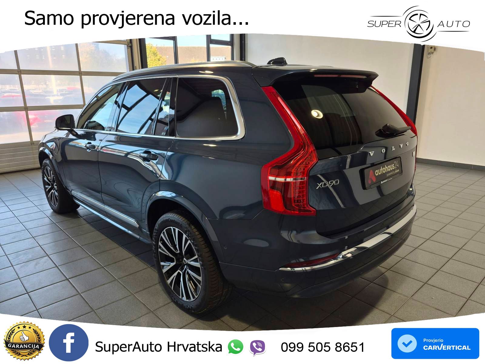 Volvo XC90 2.0 T8 AWD Automatic ZRAČNI+ACC+GR SJED+KAM
