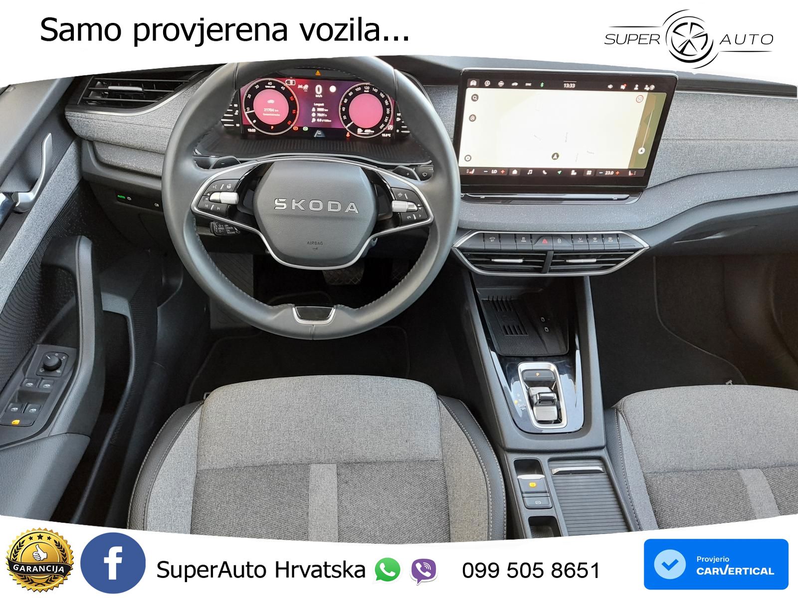 Škoda Octavia Combi 2.0 TDI (150 KS) DSG LED+GR SJED+ACC