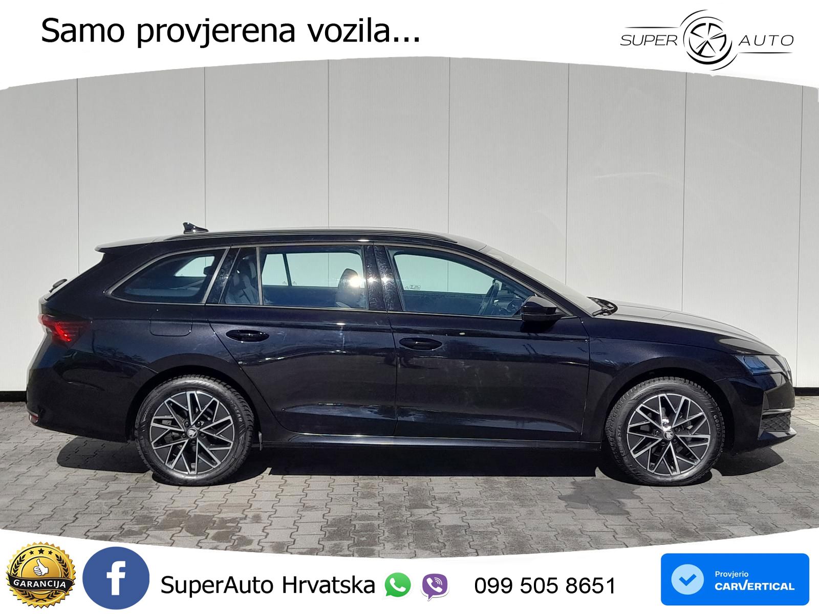Škoda Octavia Combi 2.0 TDI (150 KS) DSG LED+GR SJED+ACC