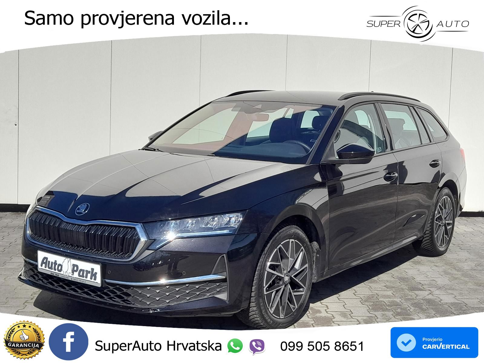 Škoda Octavia Combi 2.0 TDI (150 KS) DSG LED+GR SJED+ACC