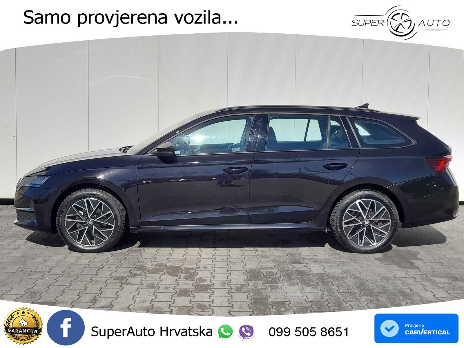 Škoda Octavia Combi 2.0 TDI (150 KS) DSG LED+GR SJED+ACC