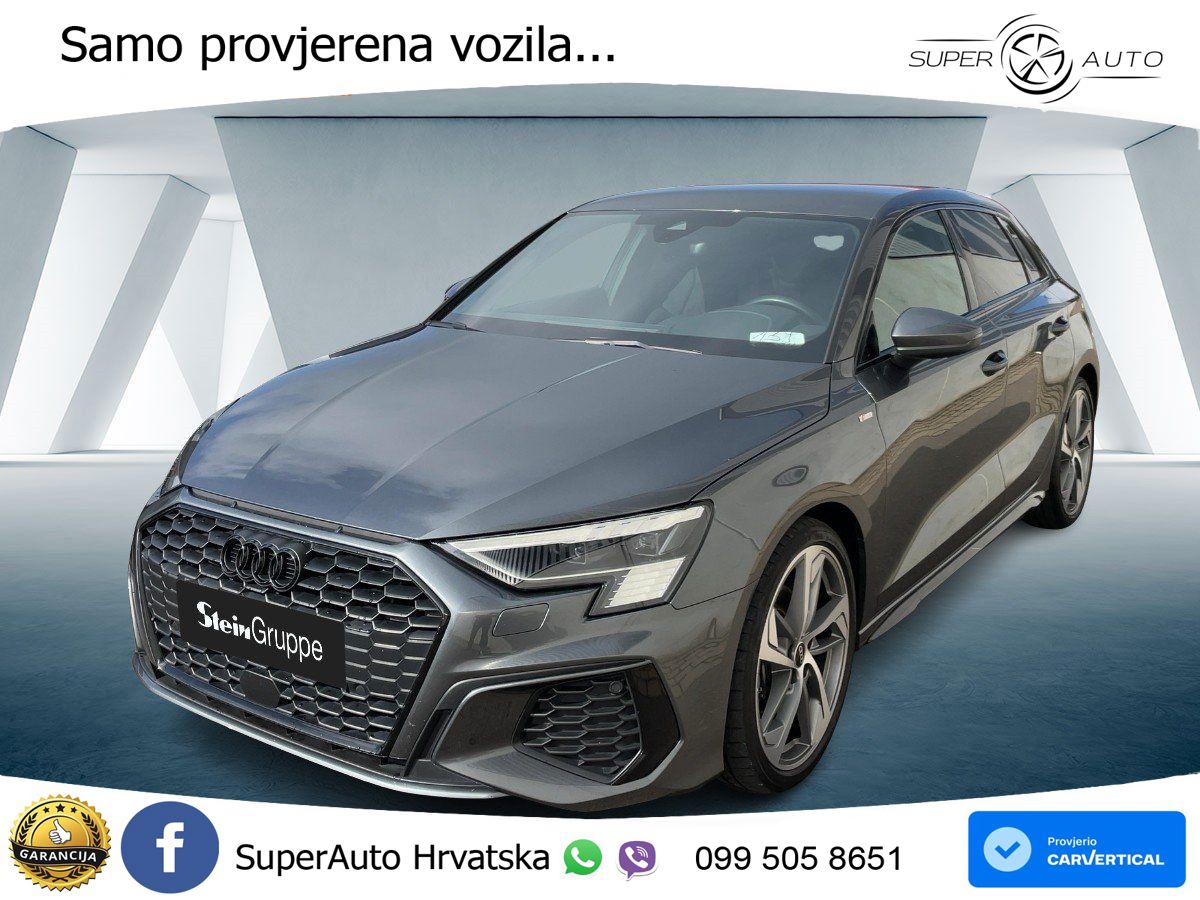 Audi A3 35 TDI (150 KS) S tronic S line