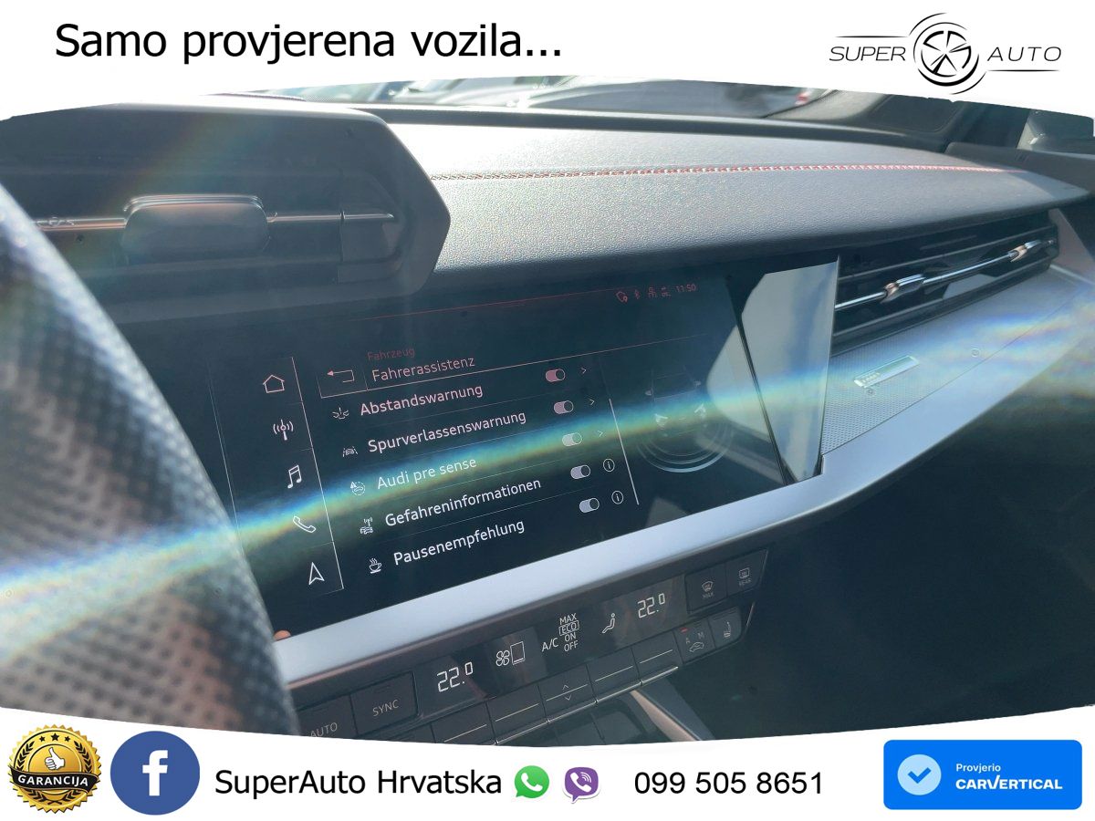 Audi A3 35 TDI (150 KS) S tronic S line