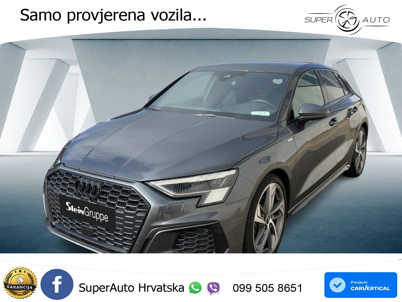 Audi A3 35 TDI (150 KS) S tronic S line