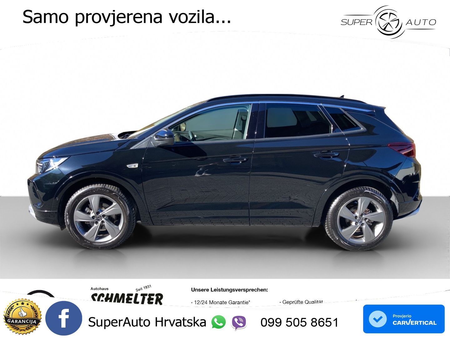 Opel Grandland 1.2i Turbo (130 KS) Automatic Elegance LED+GR SJED+ACC