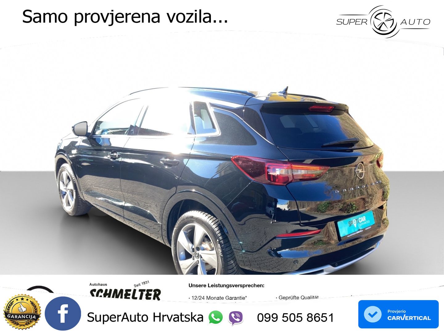 Opel Grandland 1.2i Turbo (130 KS) Automatic Elegance LED+GR SJED+ACC
