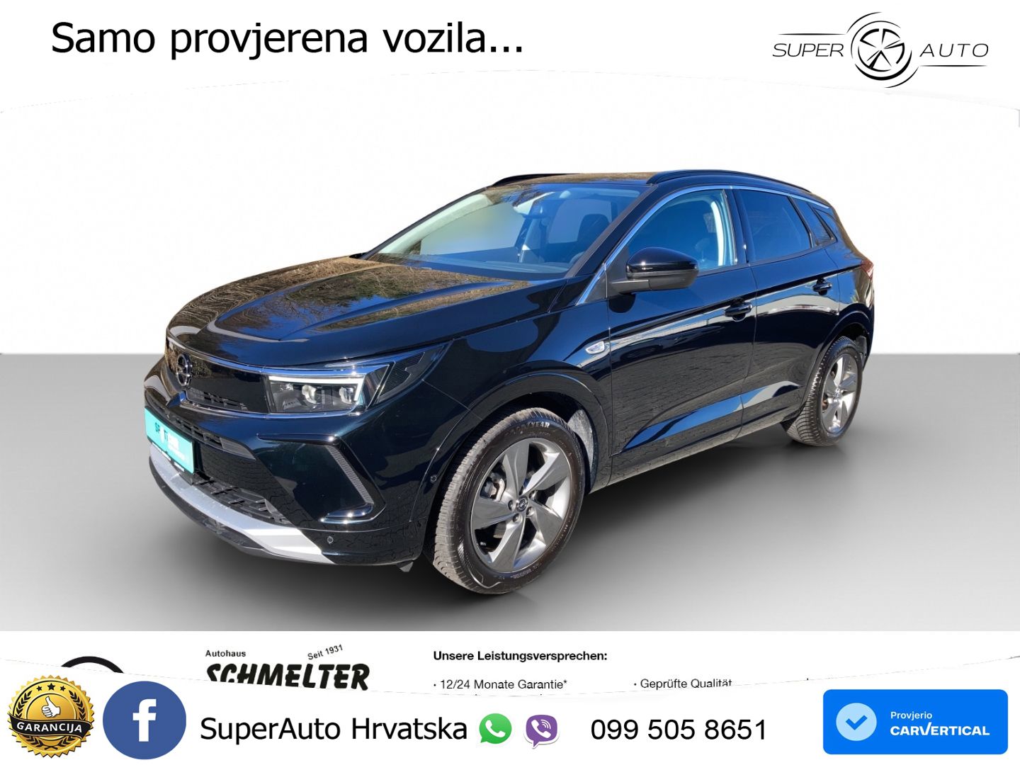 Opel Grandland 1.2i Turbo (130 KS) Automatic Elegance LED+GR SJED+ACC