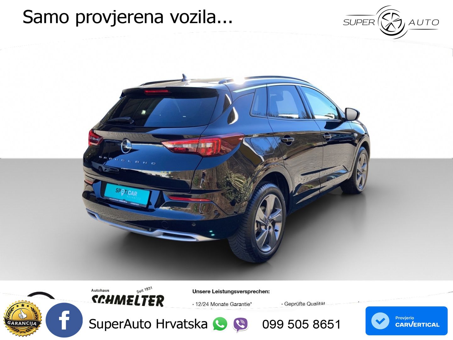 Opel Grandland 1.2i Turbo (130 KS) Automatic Elegance LED+GR SJED+ACC