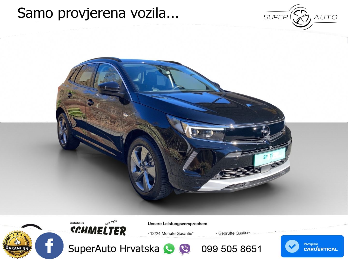 Opel Grandland 1.2i Turbo (130 KS) Automatic Elegance LED+GR SJED+ACC