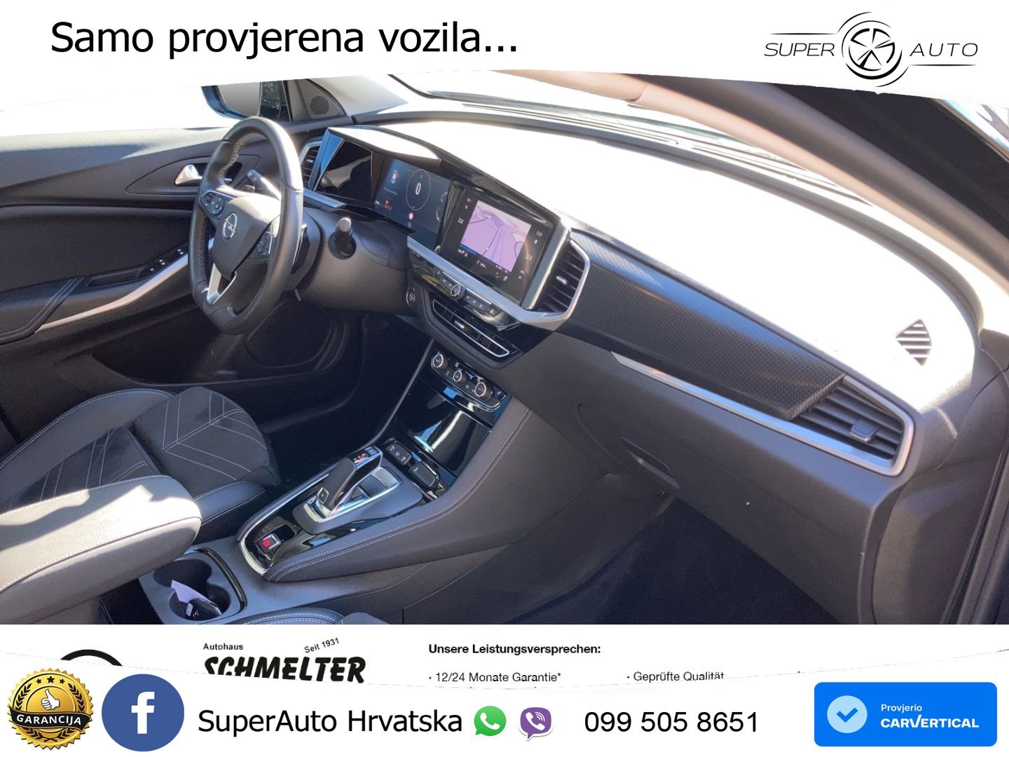Opel Grandland 1.2i Turbo (130 KS) Automatic Elegance LED+GR SJED+ACC