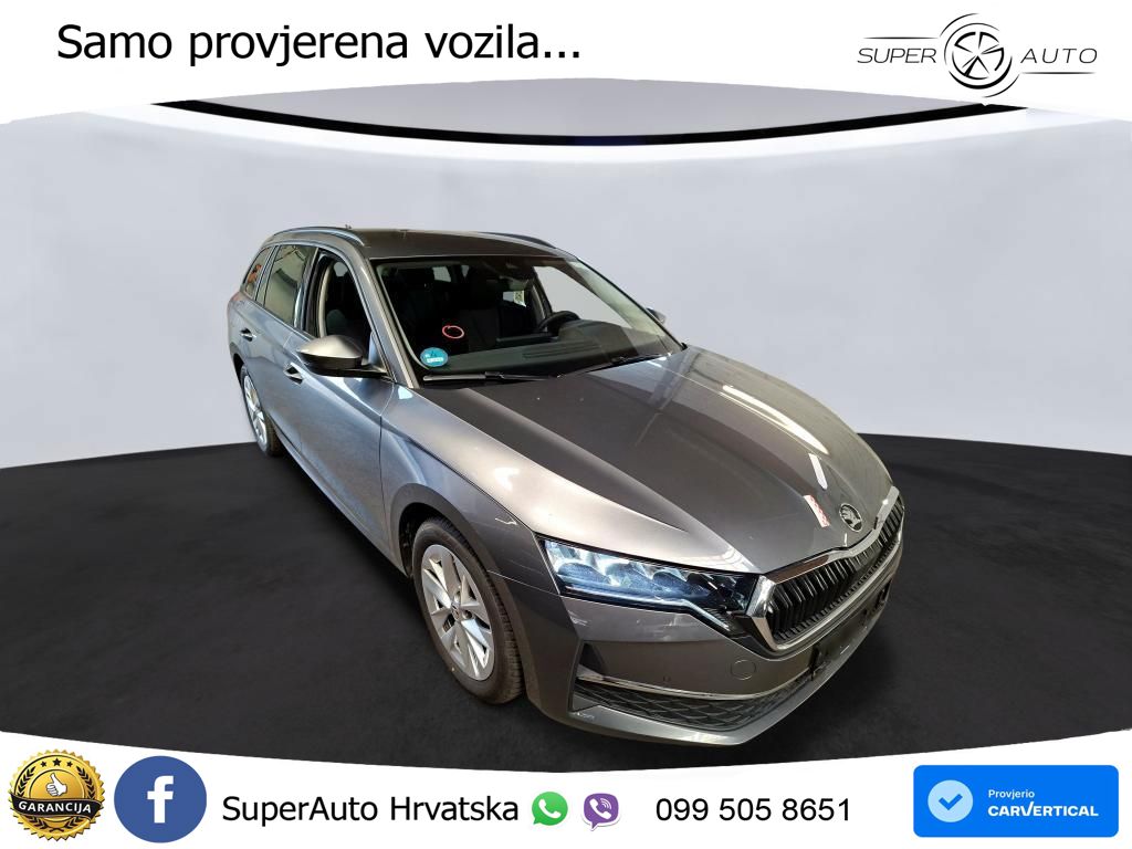 Škoda Octavia Combi 2.0 TDI (150 KS) DSG LED+GR SJED+ACC