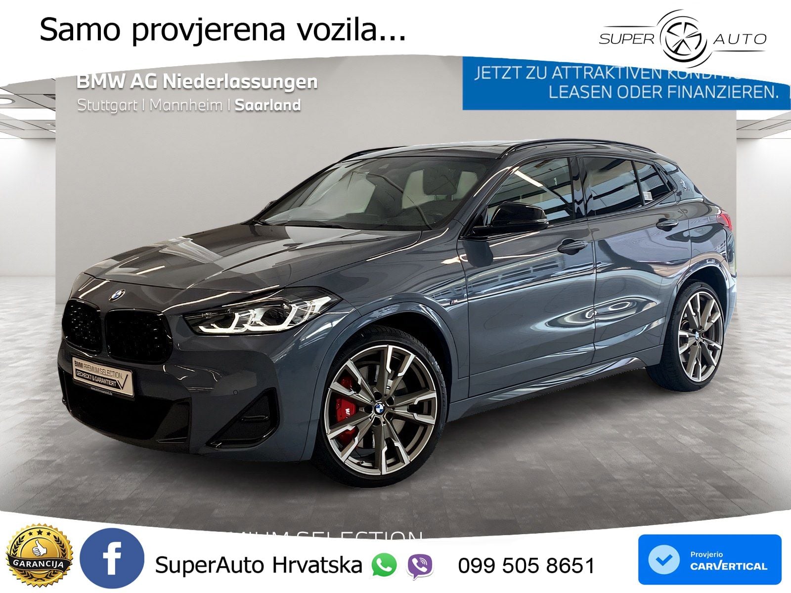 BMW X2 M35i xDrive Steptronic LED+GR SJED+ACC