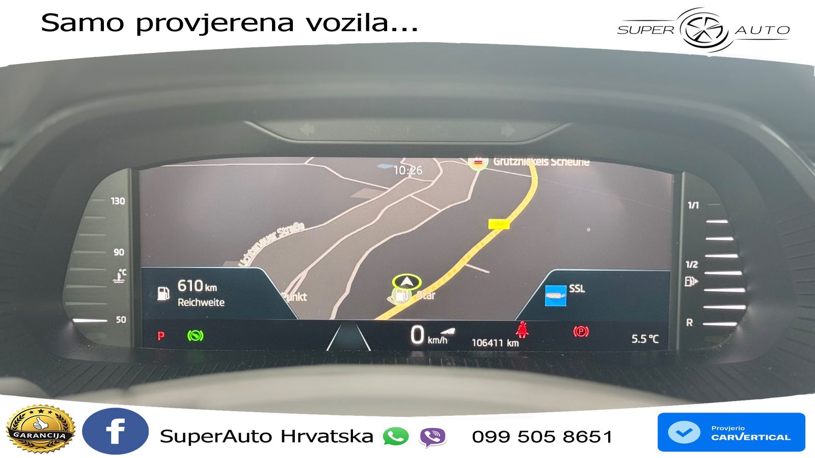 Škoda Octavia Combi 2.0 TDI (150 KS) DSG