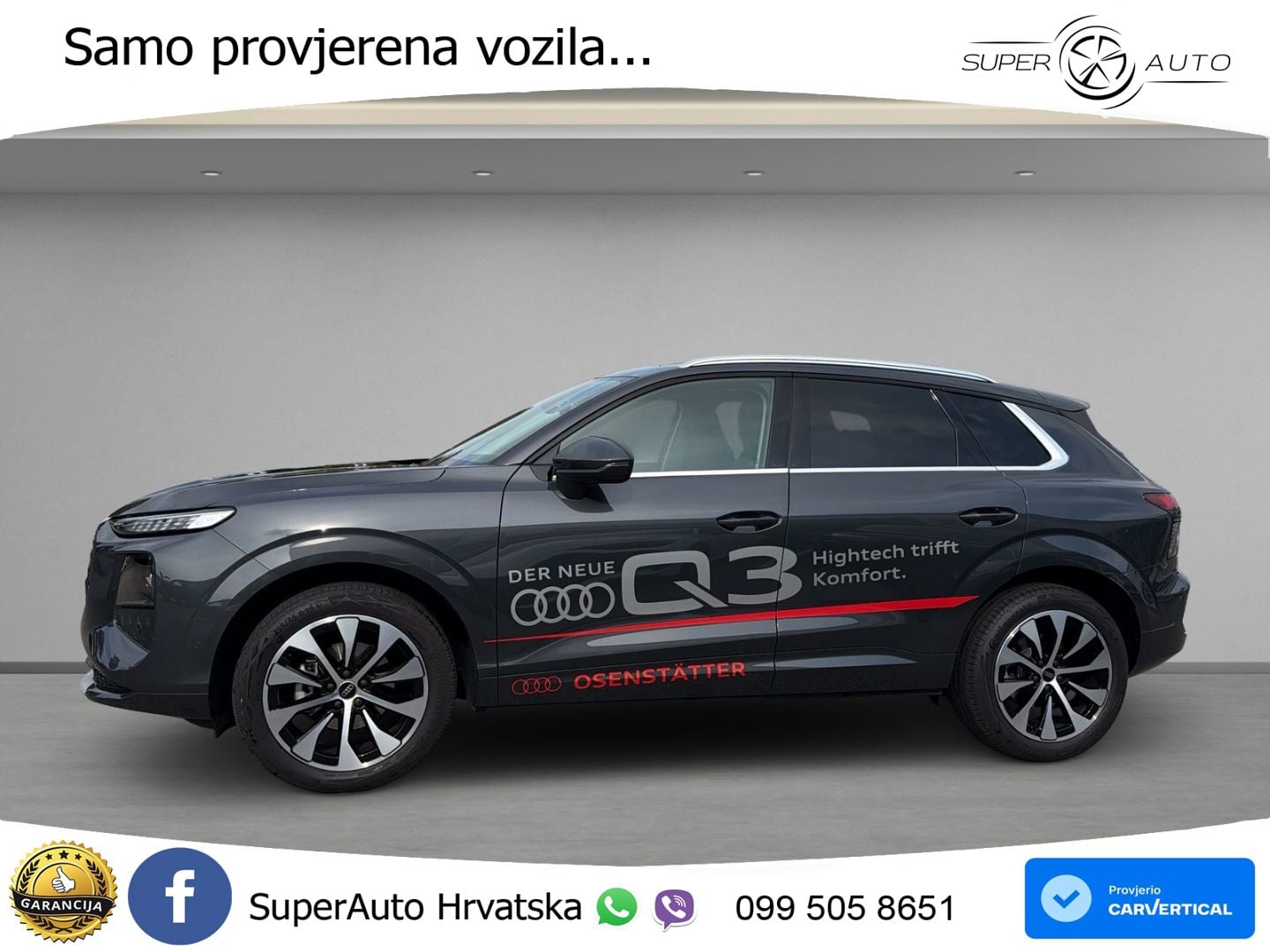 Audi Q3 1.5 TFSI (150 KS) S tronic advanced LED+GR SJED+ACC