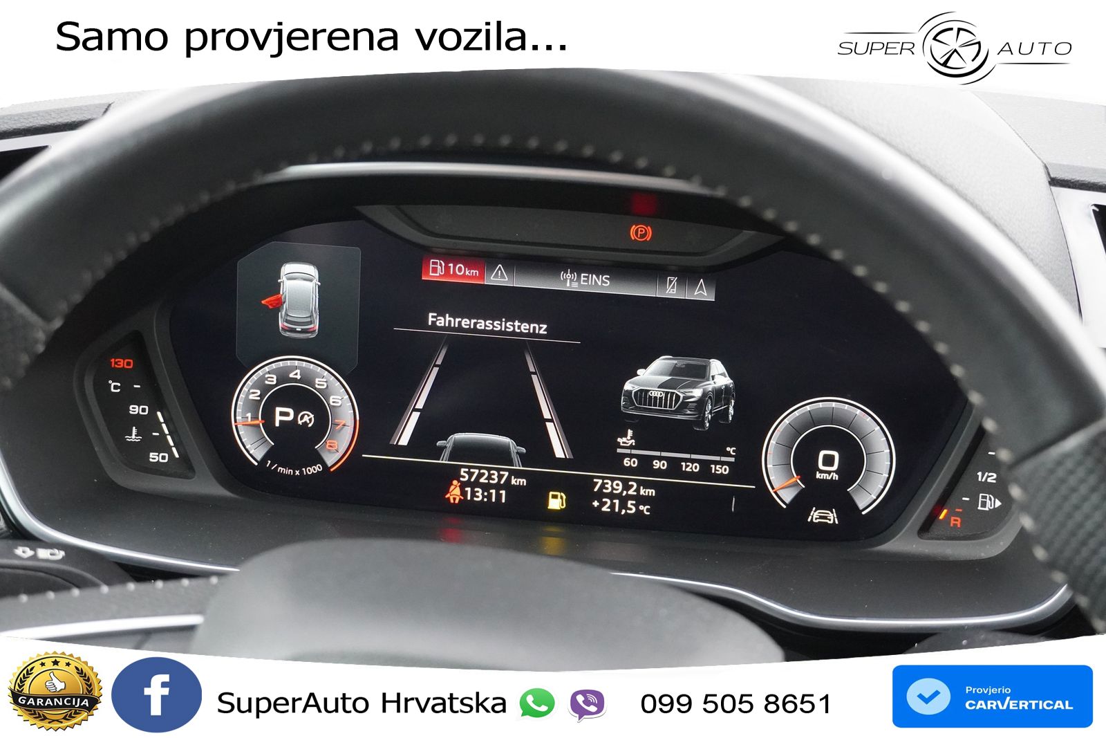 Audi Q3 40 TFSI (190 KS) quattro S tronic S line LED+GR SJED+ACC