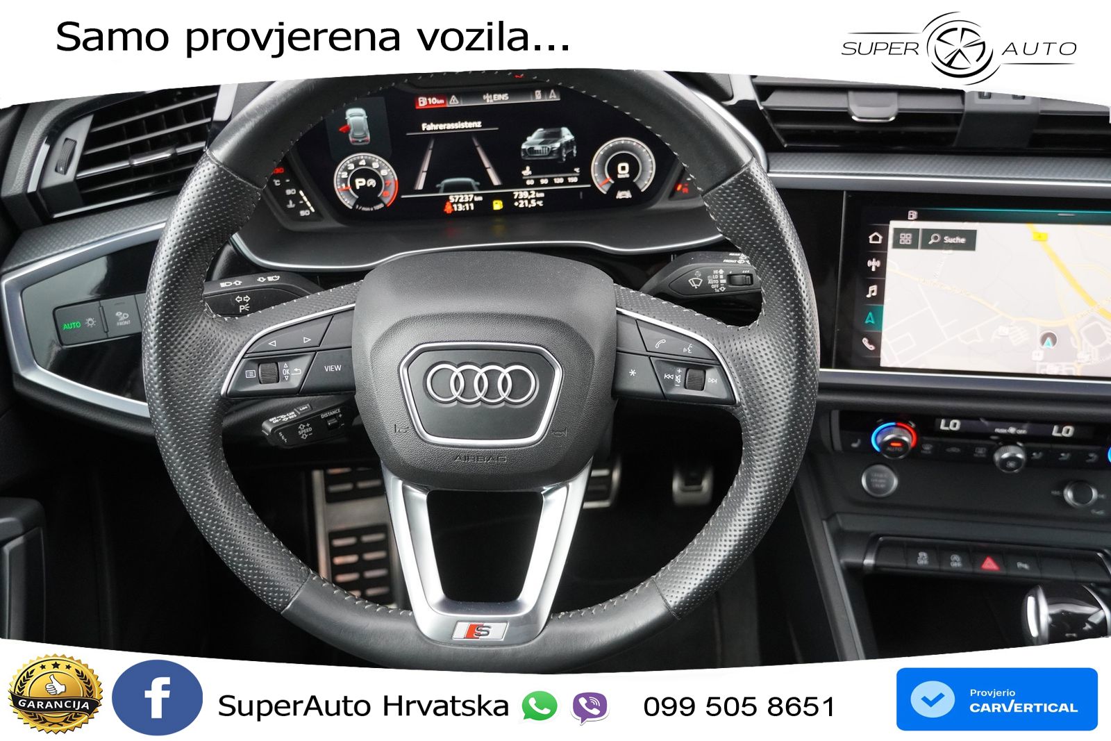 Audi Q3 40 TFSI (190 KS) quattro S tronic S line LED+GR SJED+ACC