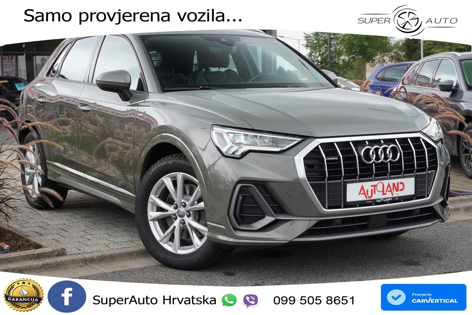 Audi Q3 40 TFSI (190 KS) quattro S tronic S line LED+GR SJED+ACC
