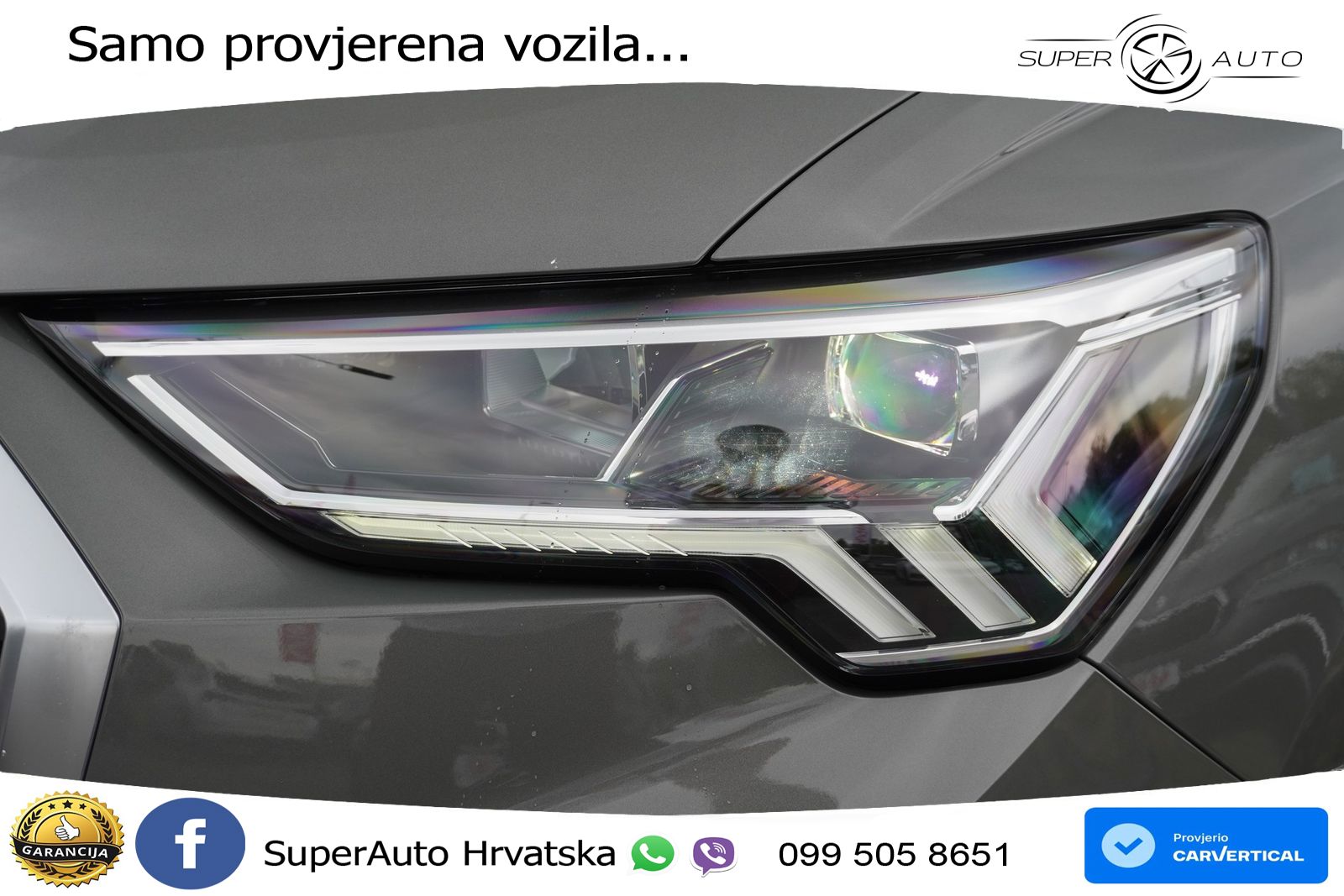 Audi Q3 40 TFSI (190 KS) quattro S tronic S line LED+GR SJED+ACC