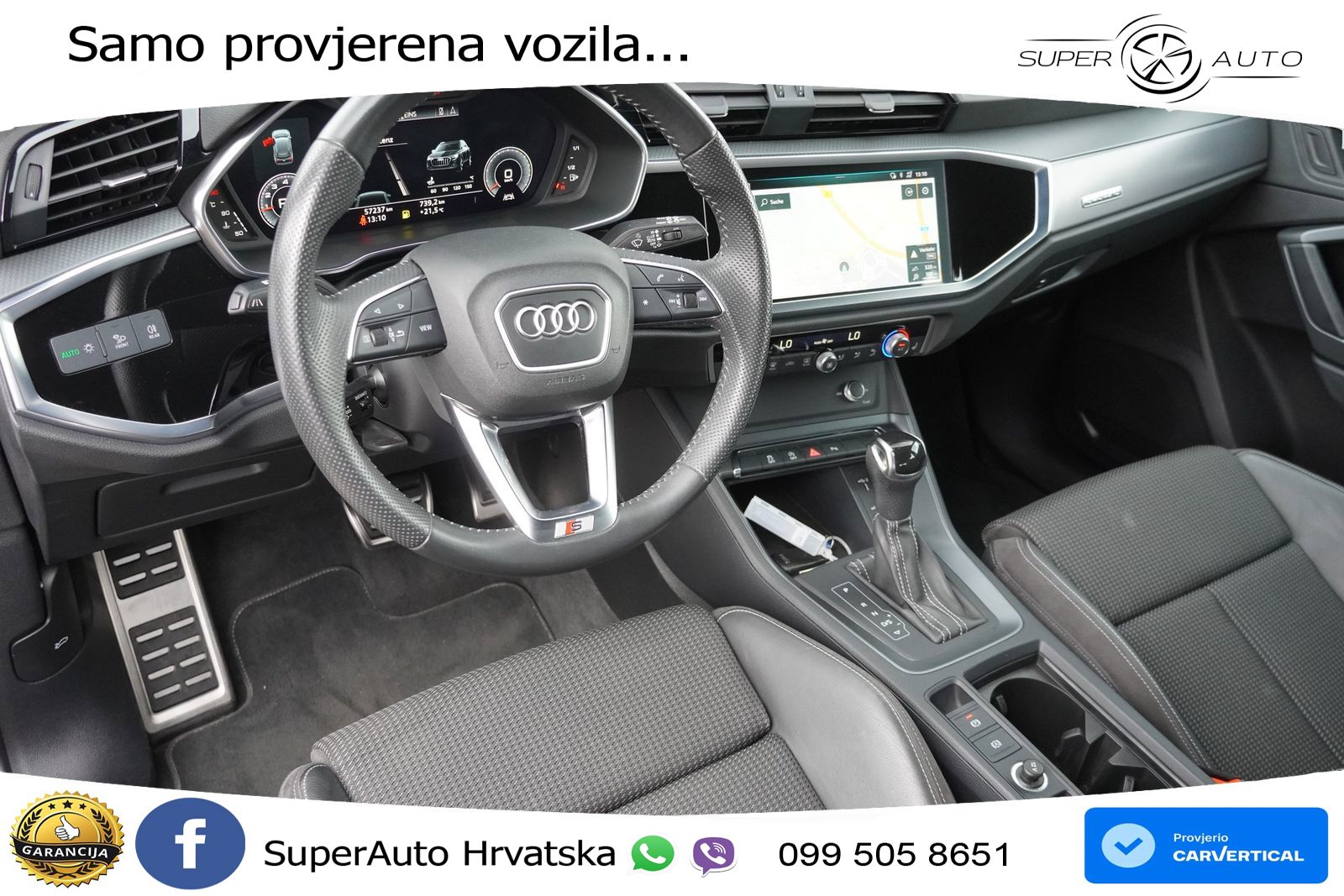 Audi Q3 40 TFSI (190 KS) quattro S tronic S line LED+GR SJED+ACC