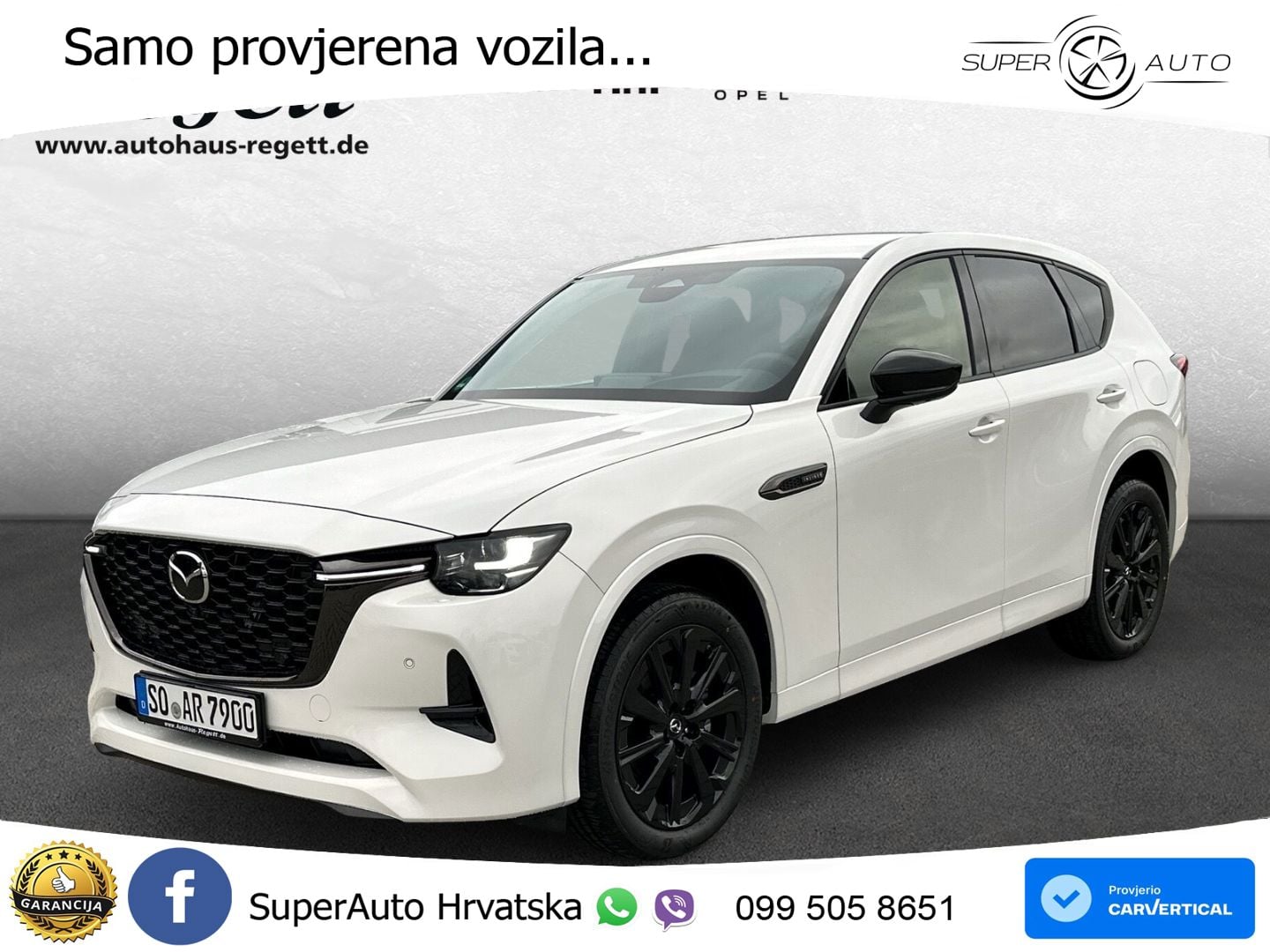 Mazda CX-60 3.3 e-Skyactiv D (254 KS) AWD Automatic LED+GR SJED+ACC