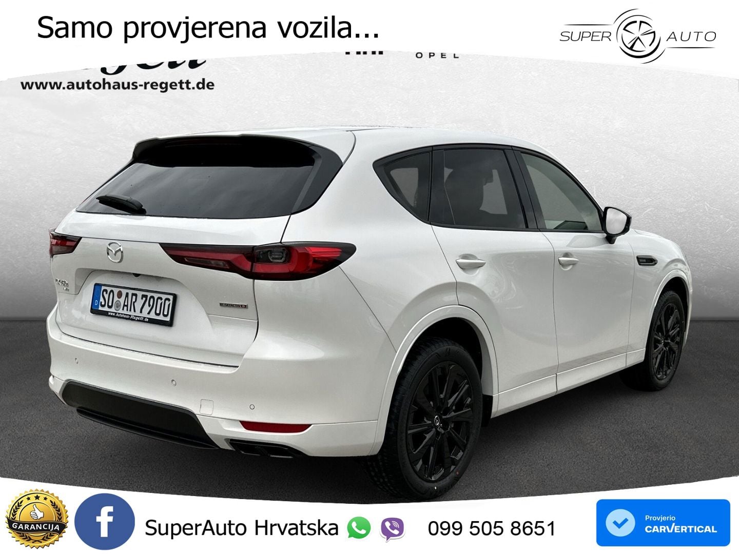 Mazda CX-60 3.3 e-Skyactiv D (254 KS) AWD Automatic LED+GR SJED+ACC