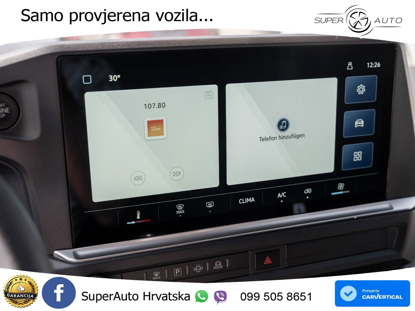 Volkswagen Transporter KastenLR 110 Virtual LED PDC SpurH 150 KS