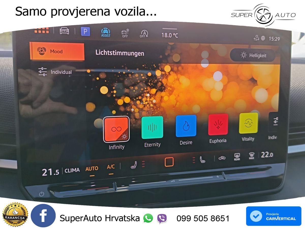 Volkswagen T-Roc 1.5 eTSI (150 KS)  DSG R-Line LED+GR SJED+ACC