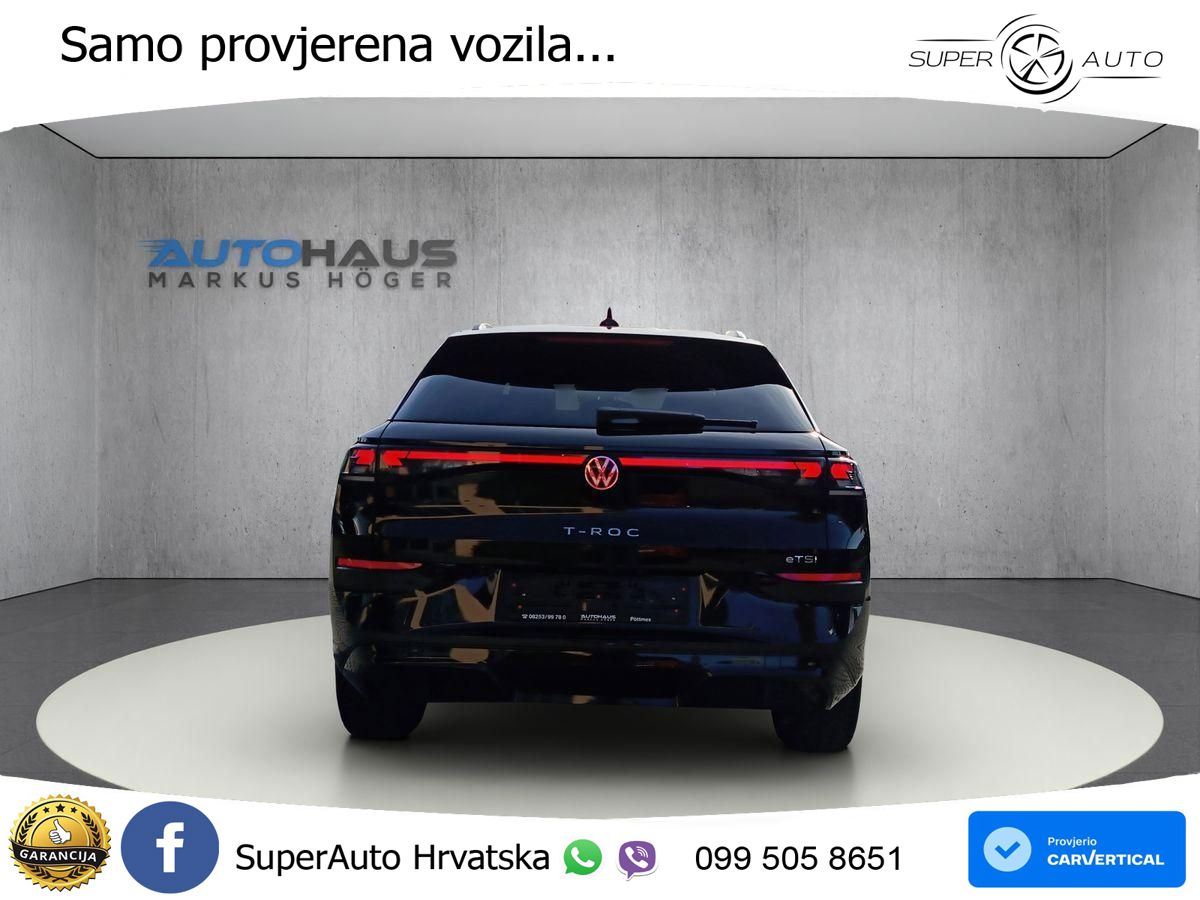 Volkswagen T-Roc 1.5 eTSI (150 KS)  DSG R-Line LED+GR SJED+ACC