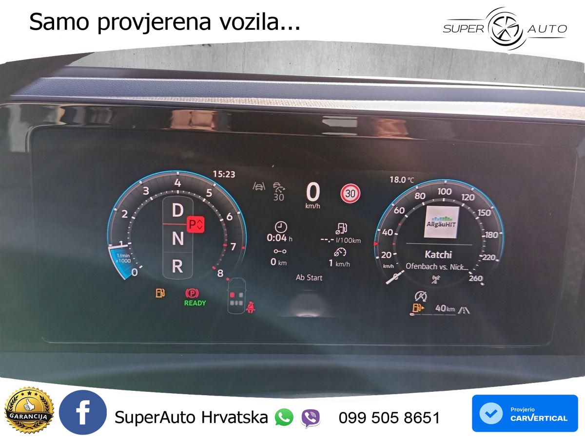 Volkswagen T-Roc 1.5 eTSI (150 KS)  DSG R-Line LED+GR SJED+ACC
