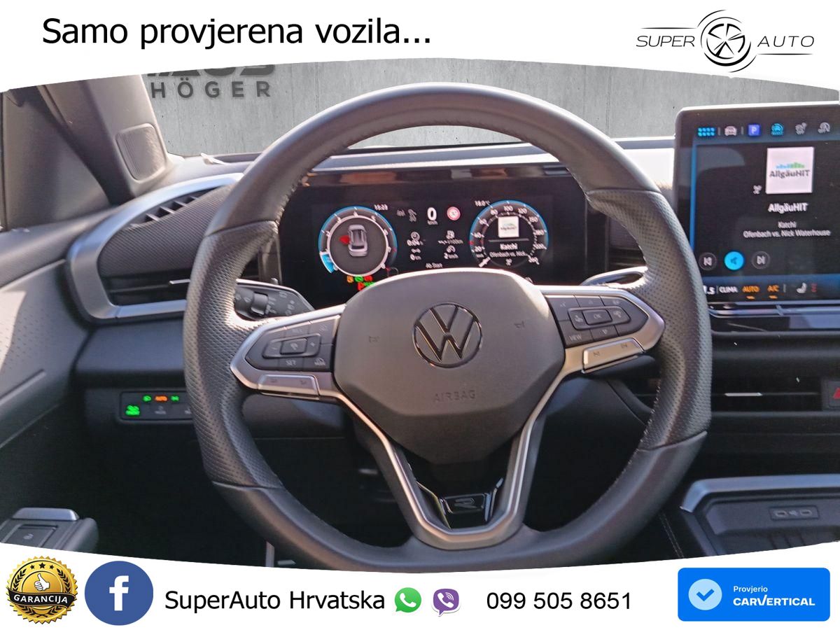 Volkswagen T-Roc 1.5 eTSI (150 KS)  DSG R-Line LED+GR SJED+ACC