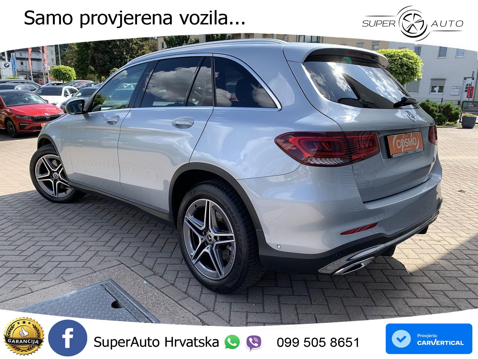 Mercedes GLC 220d (194 KS) 4MATIC G-TRONIC AMG LED+GR SJED+ACC